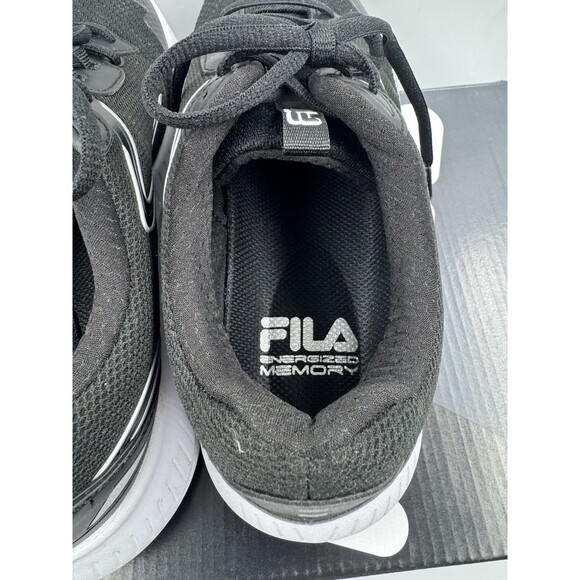 FILA Men’s Action-Stride Energized Black White Athletic Sneakers Shoes Size 9.5 main image 6